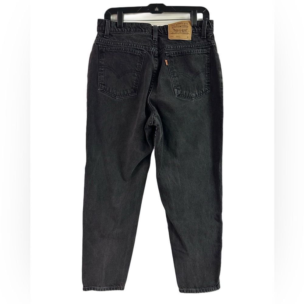 Vintage Levi’s 951 Black 1990’s Relaxed Fit Tapered Leg Jeans Size 14